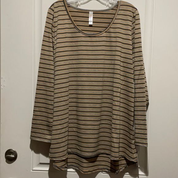 Lularoe Striped Top Sz XL - Picture 1 of 2